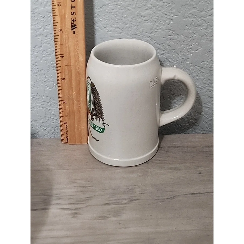 Vintage‎ DAB Pilsener Dortmunder 0.5L (24 oz) German Glass Beer Mug Stein 1930s